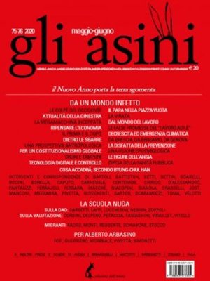 cover image of "Gli asini" n. 75-76, maggio-giugno 2020